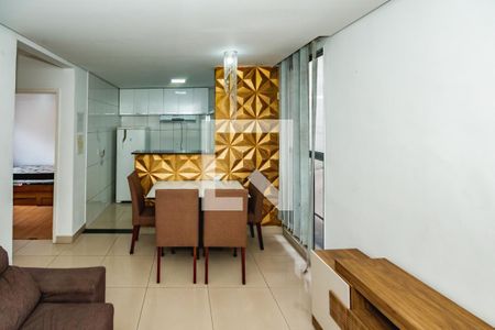 Sala de apartamento para alugar com 2 quartos, 44m² em Itatiaia, Belo Horizonte
