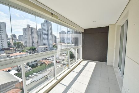 Varanda da sala de apartamento para alugar com 3 quartos, 125m² em Vila Mariana, São Paulo