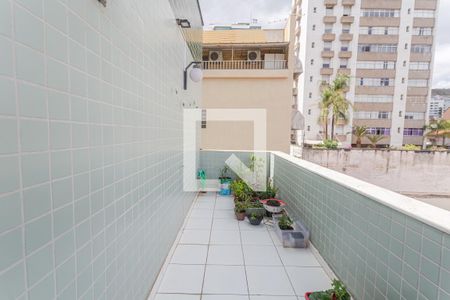 Varanda da Sala de apartamento à venda com 5 quartos, 217m² em Cruzeiro, Belo Horizonte