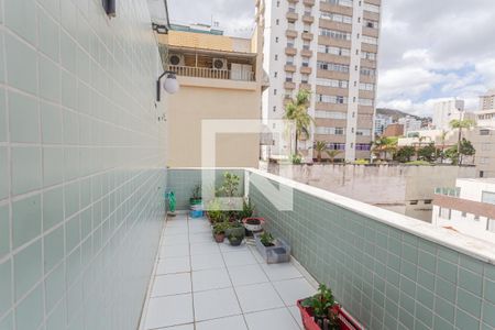 Varanda da Sala de apartamento à venda com 5 quartos, 217m² em Cruzeiro, Belo Horizonte