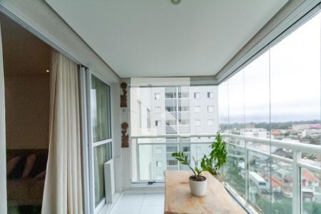 Varanda gourmet de apartamento à venda com 3 quartos, 96m² em Baeta Neves, São Bernardo do Campo