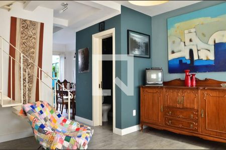 Sala 1 de casa de condomínio à venda com 2 quartos, 99m² em Tristeza, Porto Alegre