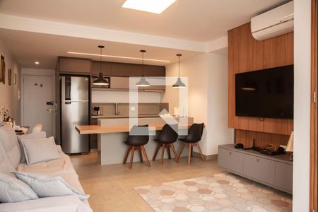 Sala de apartamento à venda com 2 quartos, 65m² em Mirandópolis, São Paulo
