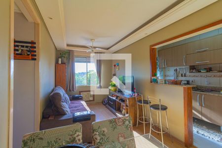 Sala de apartamento para alugar com 2 quartos, 58m² em Centro, Canoas