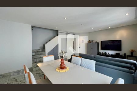 sala  de apartamento à venda com 4 quartos, 190m² em Buritis, Belo Horizonte
