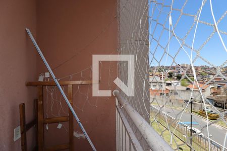 Varanda da Sala de Estar de apartamento para alugar com 2 quartos, 54m² em Jardim do Estádio, Santo André