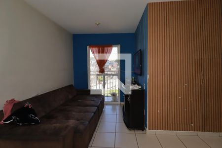 Sala de Estar de apartamento para alugar com 2 quartos, 54m² em Jardim do Estádio, Santo André