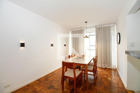 Sala de Estar e Jantar de apartamento para alugar com 3 quartos, 120m² em Consolação, São Paulo