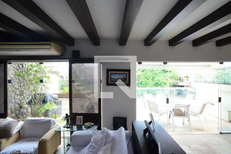 Sala de apartamento para alugar com 3 quartos, 350m² em Barra da Tijuca, Rio de Janeiro