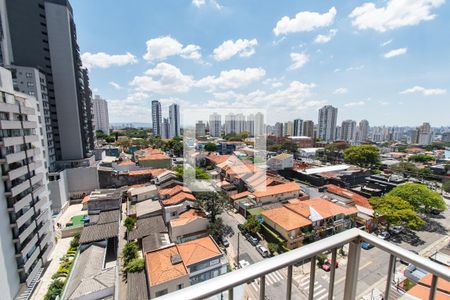 Varanda da sala de apartamento à venda com 2 quartos, 53m² em Vila Dom Pedro I, São Paulo