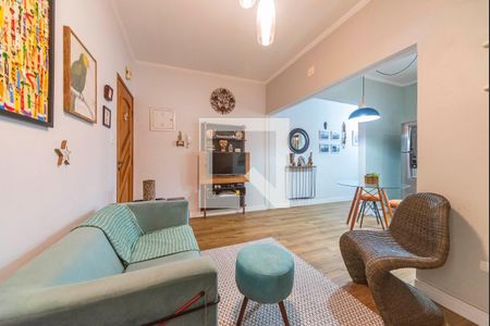 Sala de apartamento à venda com 2 quartos, 130m² em Vila Curuçá, Santo André