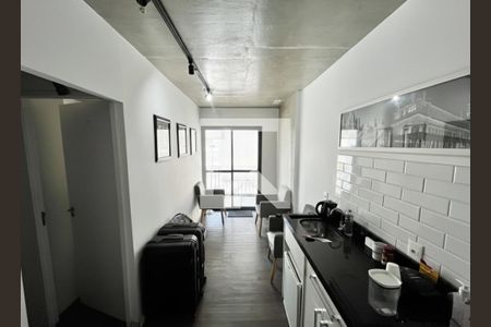 Sala/Cozinha de apartamento à venda com 1 quarto, 40m² em Santana, São Paulo