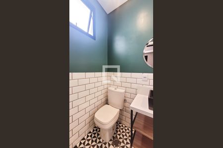 Banheiro da Suíte de kitnet/studio para alugar com 1 quarto, 32m² em Parque das Universidades, Campinas