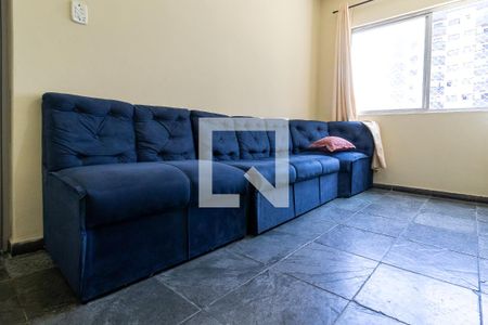Sala de apartamento para alugar com 1 quarto, 50m² em Guilhermina, Praia Grande