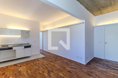 Sala de apartamento para alugar com 1 quarto, 40m² em República, São Paulo