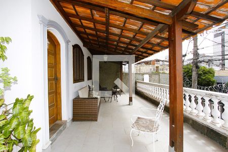 Varanda da Sala de casa à venda com 6 quartos, 440m² em Prado, Belo Horizonte