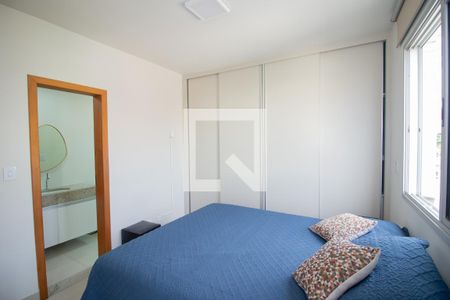 Quarto Suíte de apartamento à venda com 3 quartos, 89m² em Alvorada, Contagem