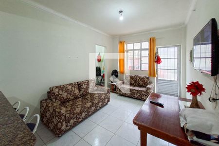 Sala de apartamento para alugar com 1 quarto, 30m² em Guilhermina, Praia Grande