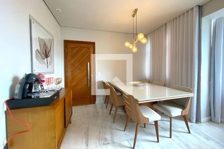 Sala de apartamento à venda com 3 quartos, 96m² em Grajaú, Belo Horizonte