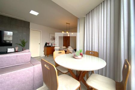 Varanda da Sala de apartamento à venda com 3 quartos, 96m² em Grajaú, Belo Horizonte