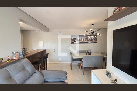 Sala de apartamento à venda com 2 quartos, 59m² em Vila Sao Pedro, Santo André