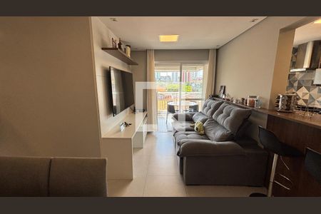 Sala de apartamento à venda com 2 quartos, 59m² em Vila Sao Pedro, Santo André
