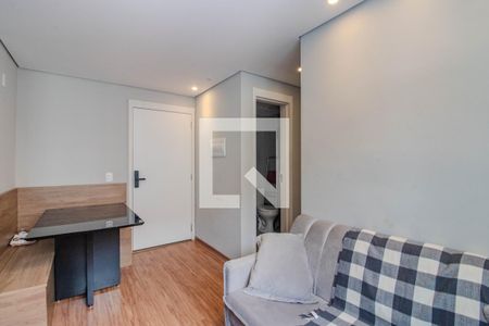 Sala/Cozinha de apartamento à venda com 2 quartos, 41m² em Sarandi, Porto Alegre
