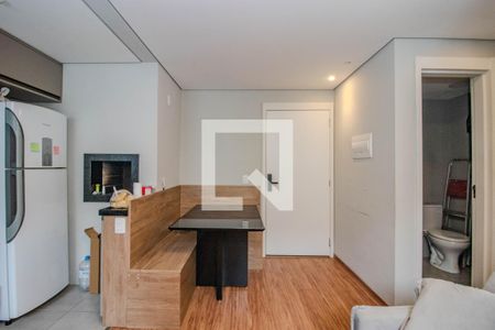 Sala/Cozinha de apartamento à venda com 2 quartos, 41m² em Sarandi, Porto Alegre