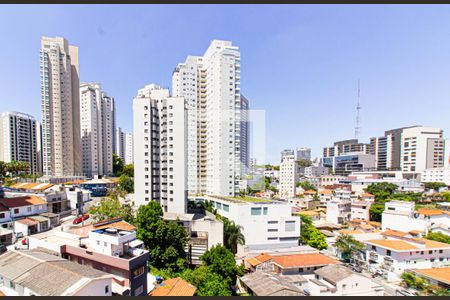 Vista da Varanda de apartamento à venda com 1 quarto, 43m² em Alto da Lapa, São Paulo