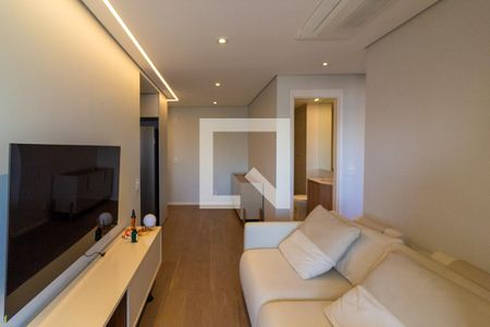 Sala de apartamento à venda com 2 quartos, 68m² em Jardim Caravelas, São Paulo