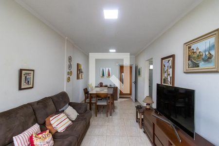 Sala de apartamento para alugar com 2 quartos, 80m² em Vila Tupi, Praia Grande