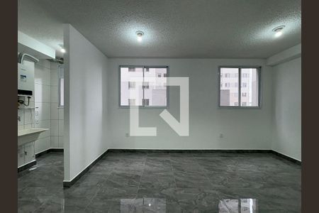 Sala de apartamento à venda com 1 quarto, 37m² em Jardim, Santo André