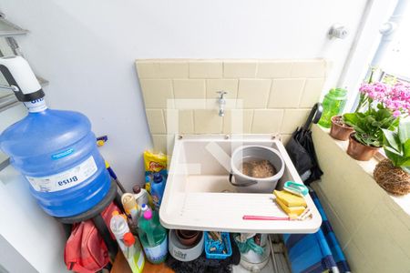 Cozinha e Área de Serviço de apartamento à venda com 1 quarto, 37m² em Centro Histórico, Porto Alegre