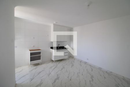 Sala / Cozinha de apartamento para alugar com 1 quarto, 38m² em Parque Peruche, São Paulo