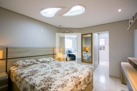 Quarto 1 - Suíte de casa à venda com 3 quartos, 215m² em Vila Pires, Santo André