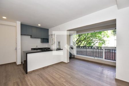 Sala/Cozinha de apartamento para alugar com 2 quartos, 60m² em Vila Suzana, São Paulo