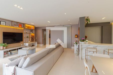 Sala de apartamento à venda com 3 quartos, 168m² em Vila Nova Conceição, São Paulo