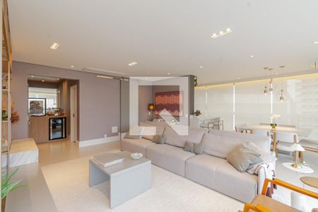 Sala de apartamento à venda com 3 quartos, 168m² em Vila Nova Conceição, São Paulo