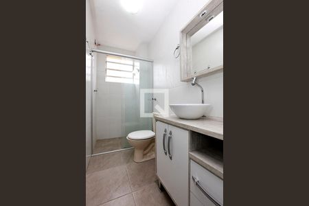 Banheiro Quarto Suíte de apartamento à venda com 1 quarto, 44m² em Partenon, Porto Alegre