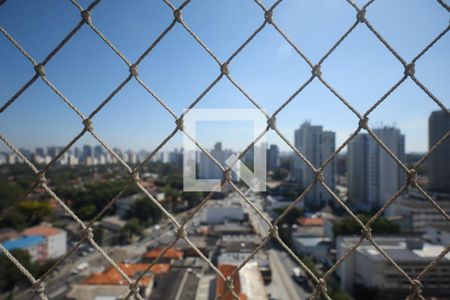 varanda Estendida  vista  de apartamento para alugar com 3 quartos, 106m² em Santo Amaro, São Paulo