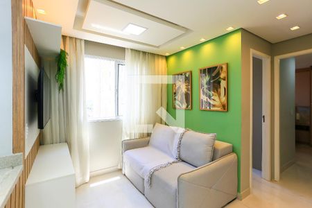 Sala de apartamento para alugar com 2 quartos, 37m² em Paraíso do Morumbi, São Paulo