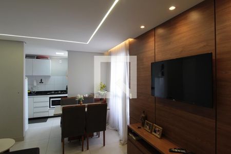 Sala de apartamento à venda com 2 quartos, 62m² em Serrano, Belo Horizonte