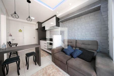 Sala/Cozinha de apartamento para alugar com 1 quarto, 29m² em Vila Penteado, São Paulo