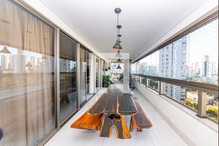 Varanda de apartamento à venda com 4 quartos, 174m² em Vale do Sereno, Nova Lima