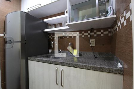 Sala/Cozinha de apartamento à venda com 1 quarto, 37m² em Indianópolis, São Paulo