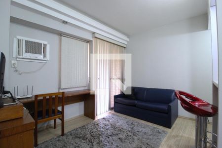 Sala/Cozinha de apartamento à venda com 1 quarto, 37m² em Indianópolis, São Paulo