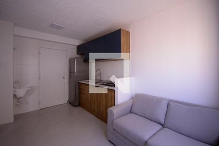 Sala/Cozinha  de apartamento para alugar com 2 quartos, 33m² em Sacomã, São Paulo