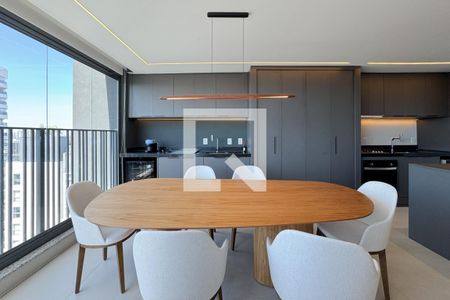 Sala de apartamento para alugar com 1 quarto, 71m² em Pinheiros, São Paulo