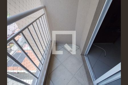 Varanda da Sala de apartamento à venda com 2 quartos, 53m² em Utinga, Santo André