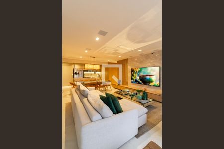 Sala de apartamento à venda com 4 quartos, 197m² em Jardim das Acacias, São Paulo